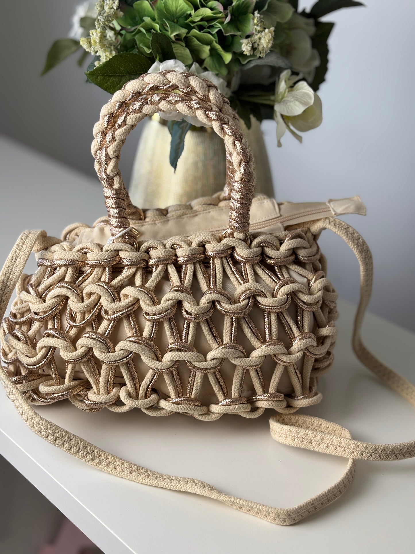 Bolso triana Beige