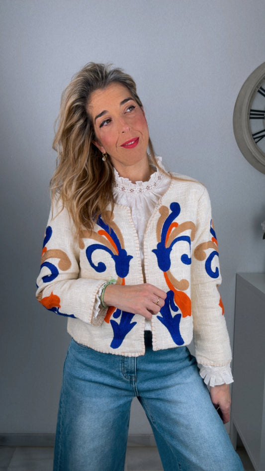 Chaqueta Grecia Klein