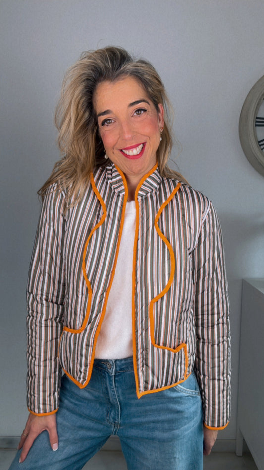 Chaqueta acolchada Verde