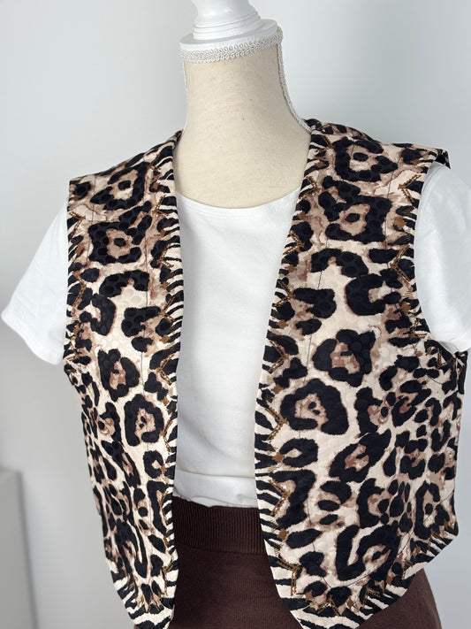 Chaleco animal print