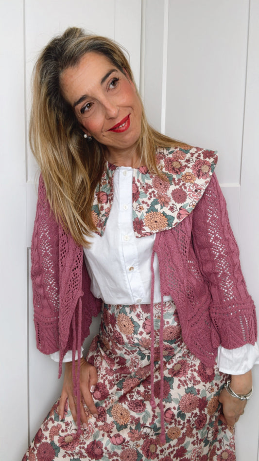 Camisa floral buganvilla