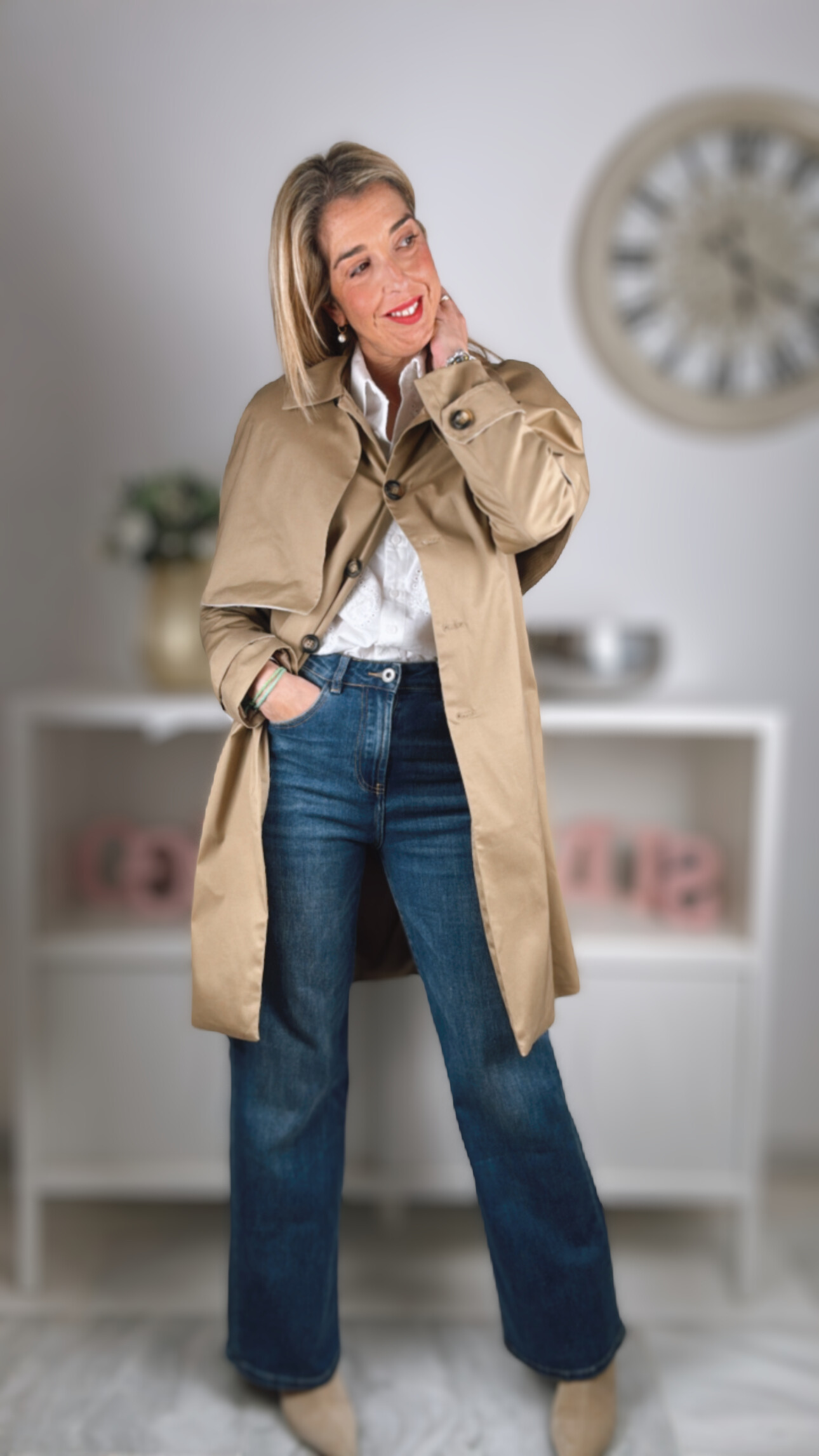 Pantalón vaquero recto