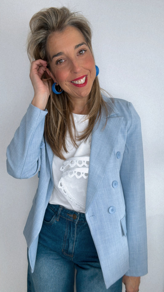 Blazer primavera azul
