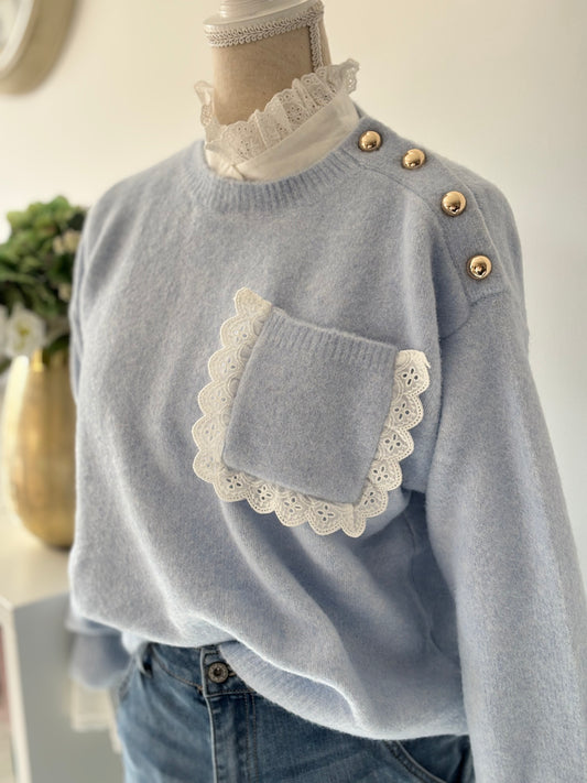 Jersey botones dorados