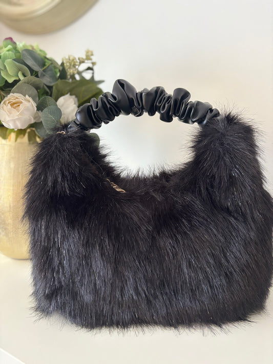 Bolso pelo negro Viviana
