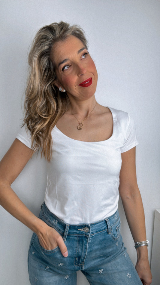 Camiseta elástica básica