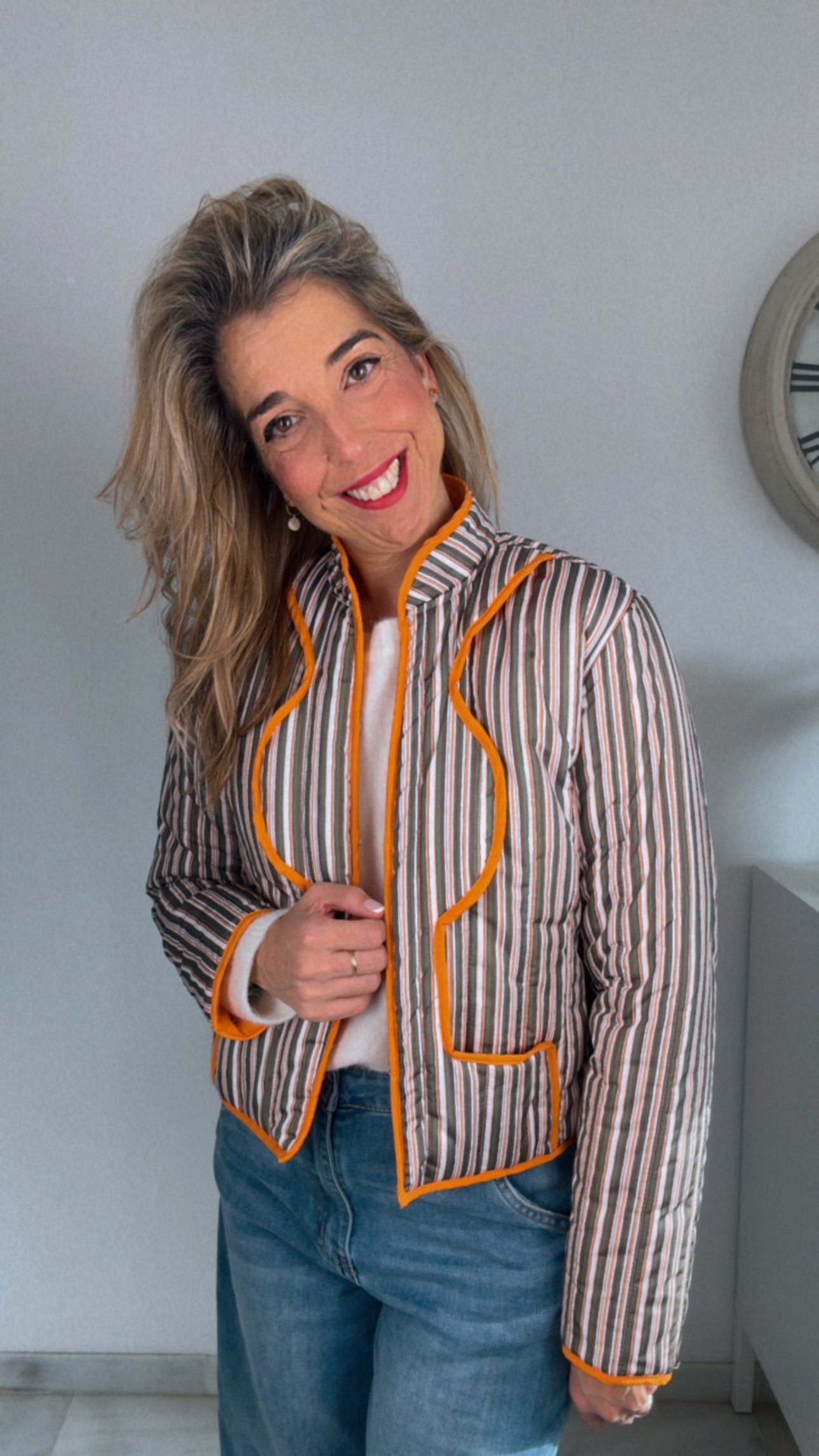 Chaqueta acolchada Verde