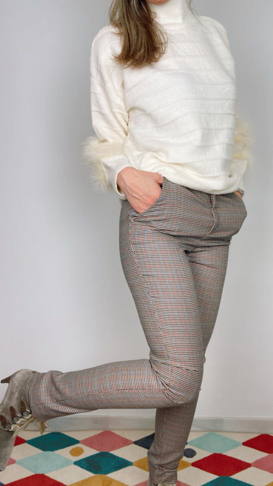 Pantalón pata de gallo