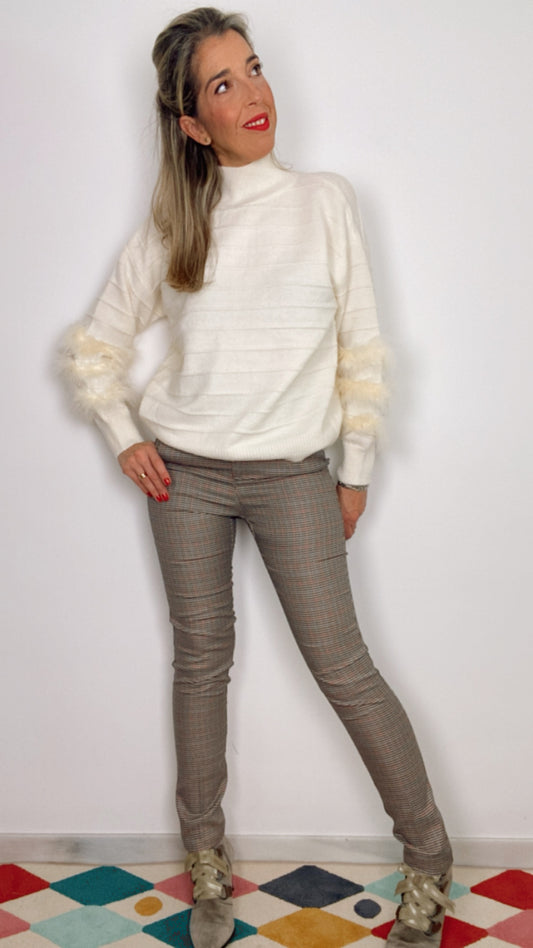 Pantalón pata de gallo