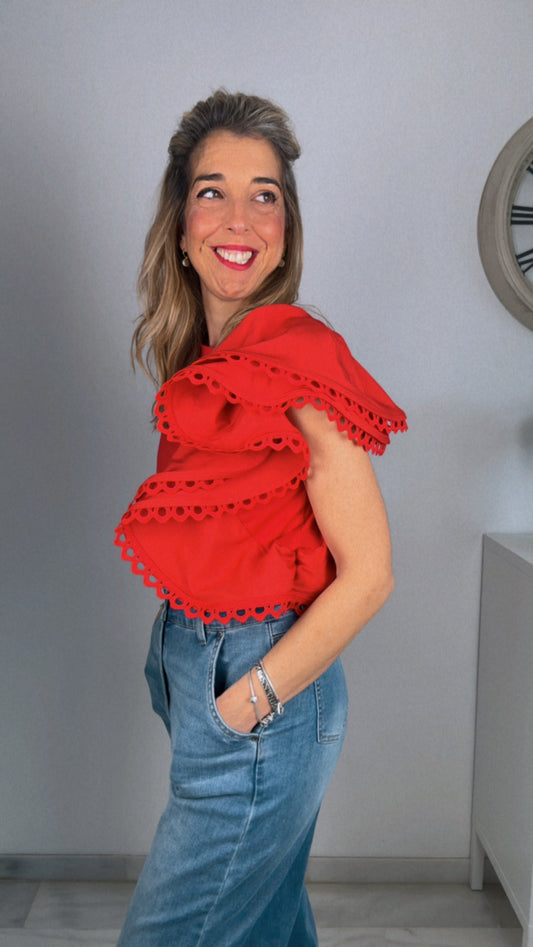 Camiseta Alba roja