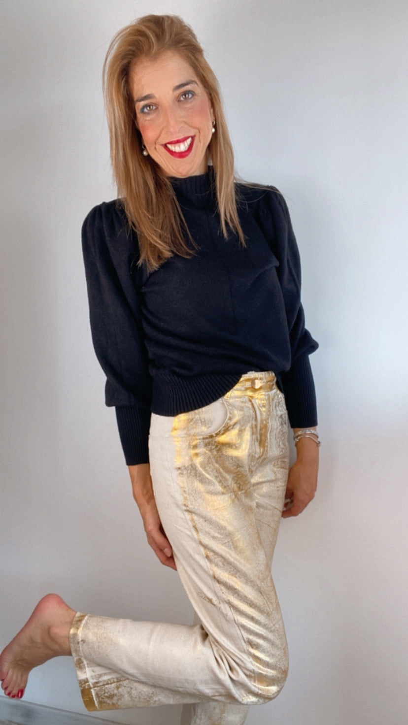 Pantalón dorado