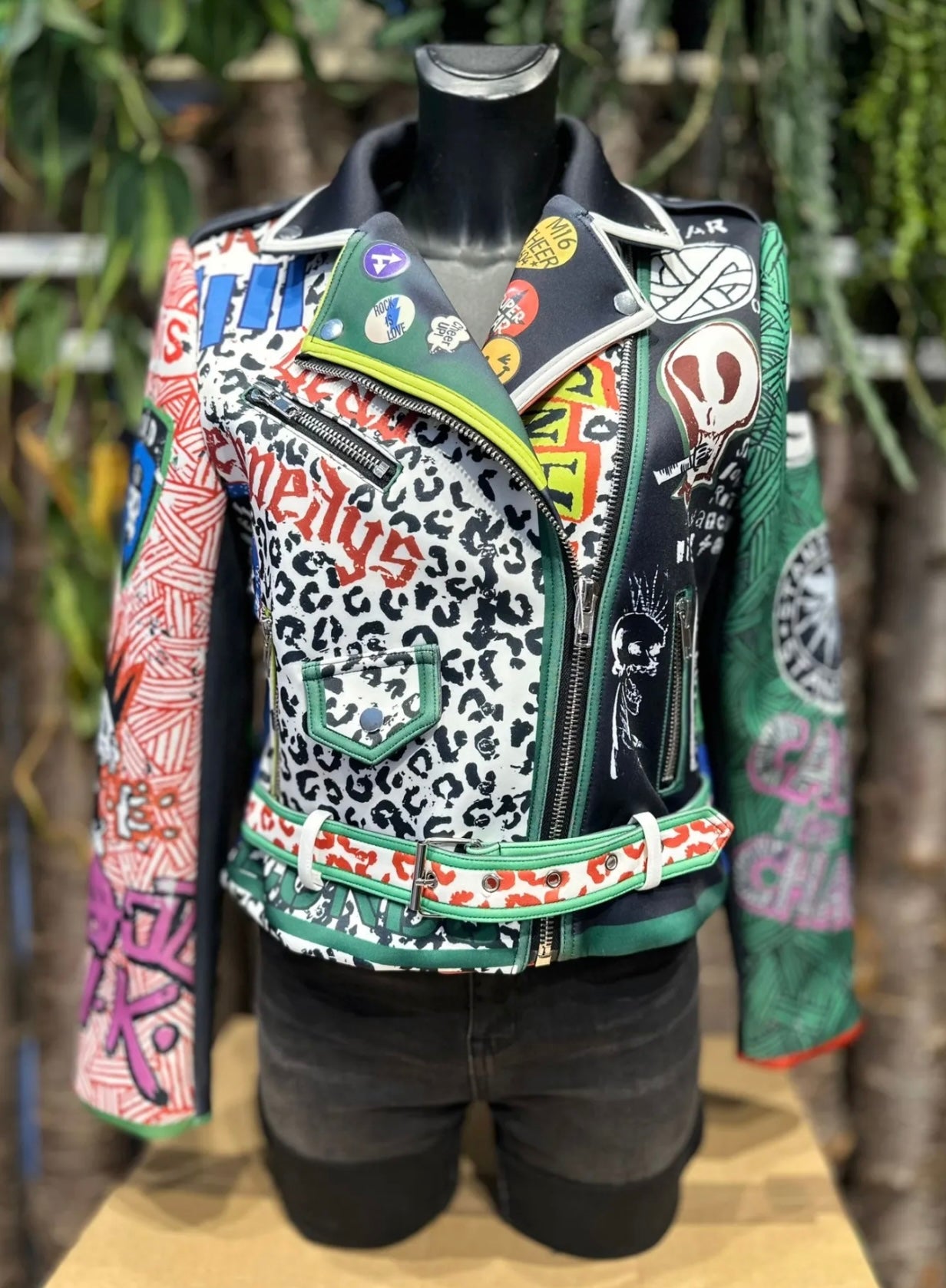 Cazadora Biker