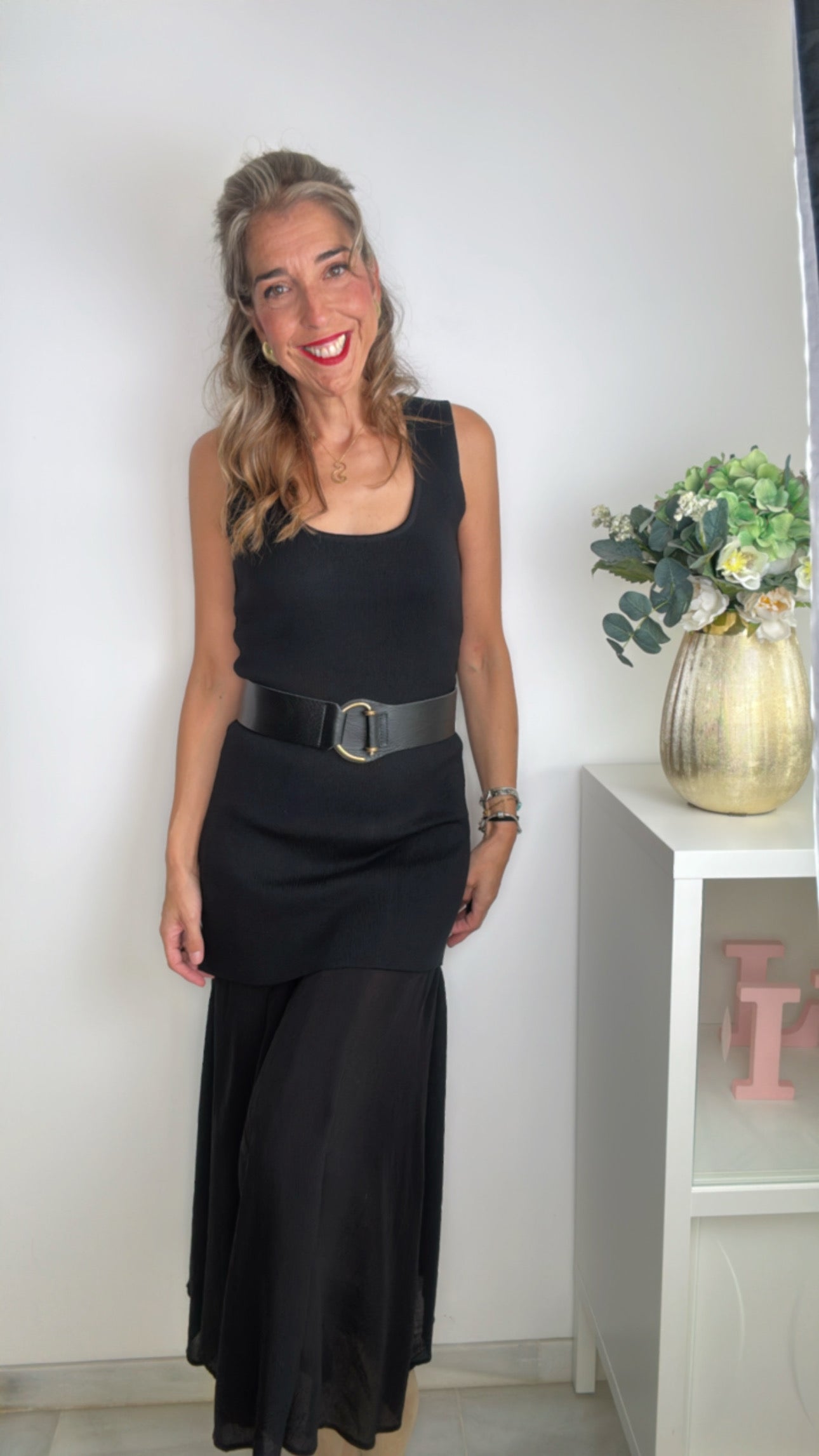 Vestido Ámbar negro