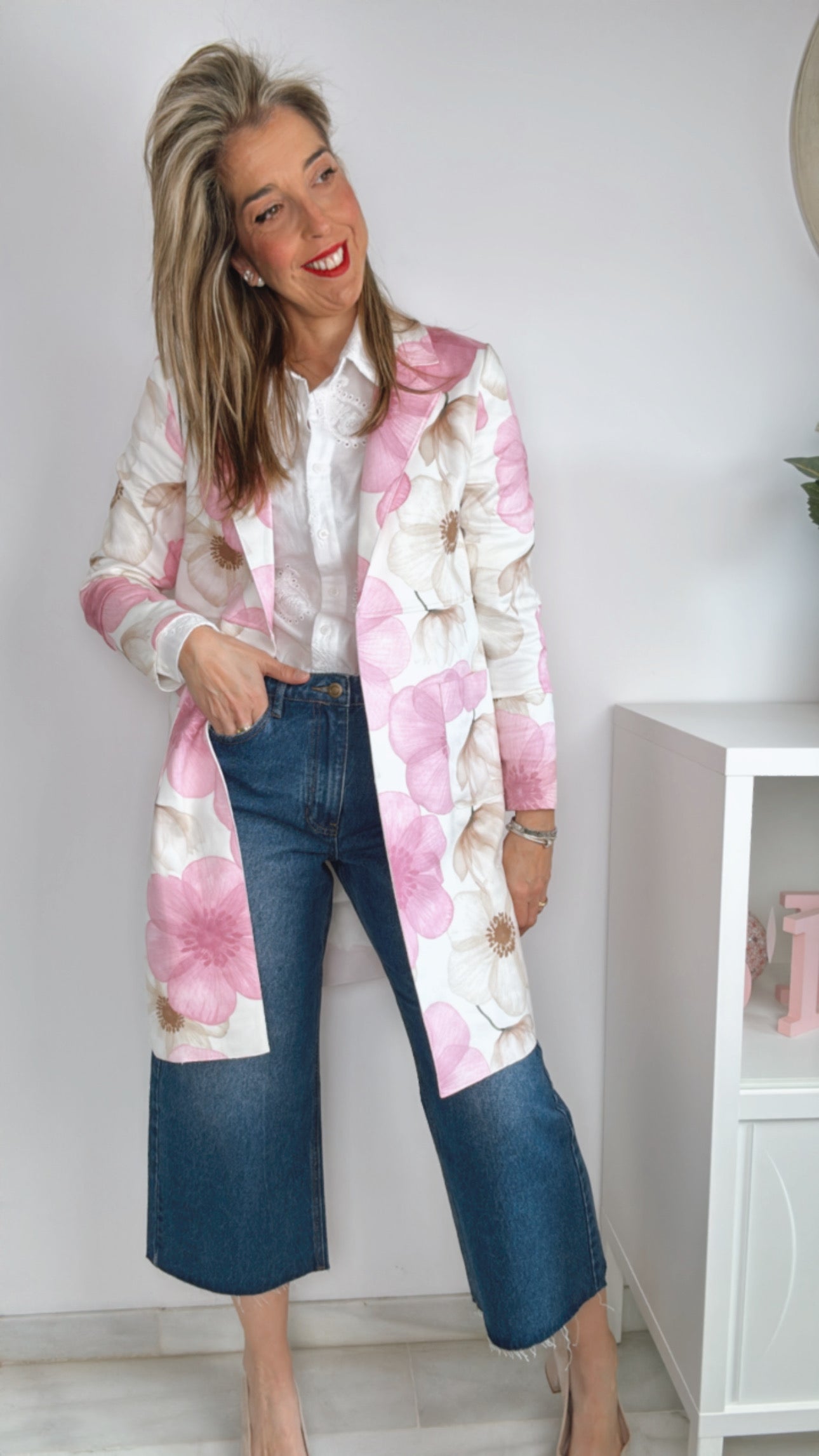 Chaqueta Verónica rosa
