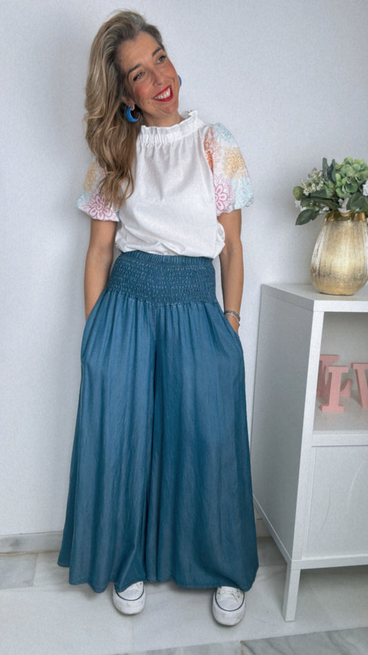 Pantalón fluido