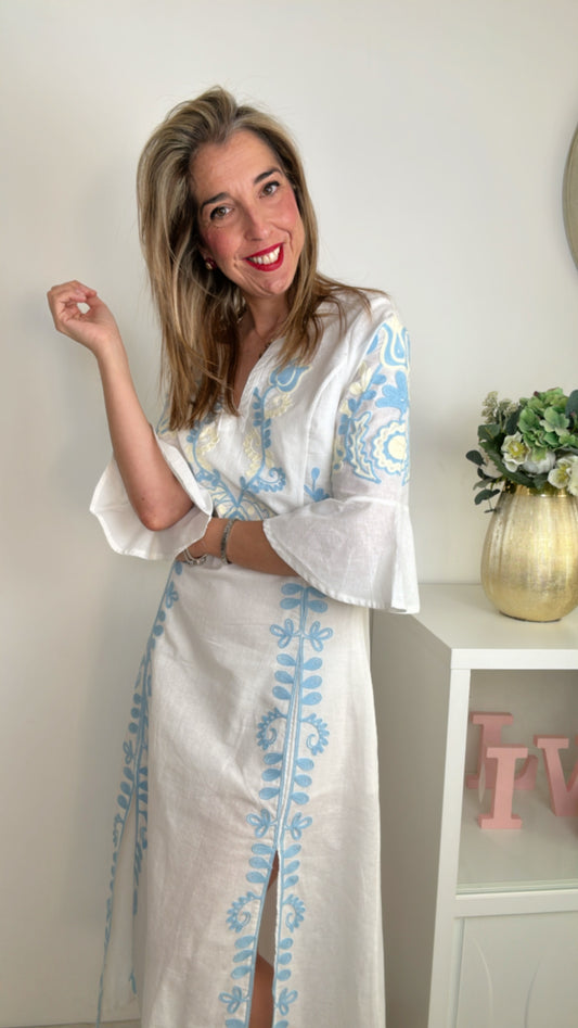 Vestido Claudia blanco