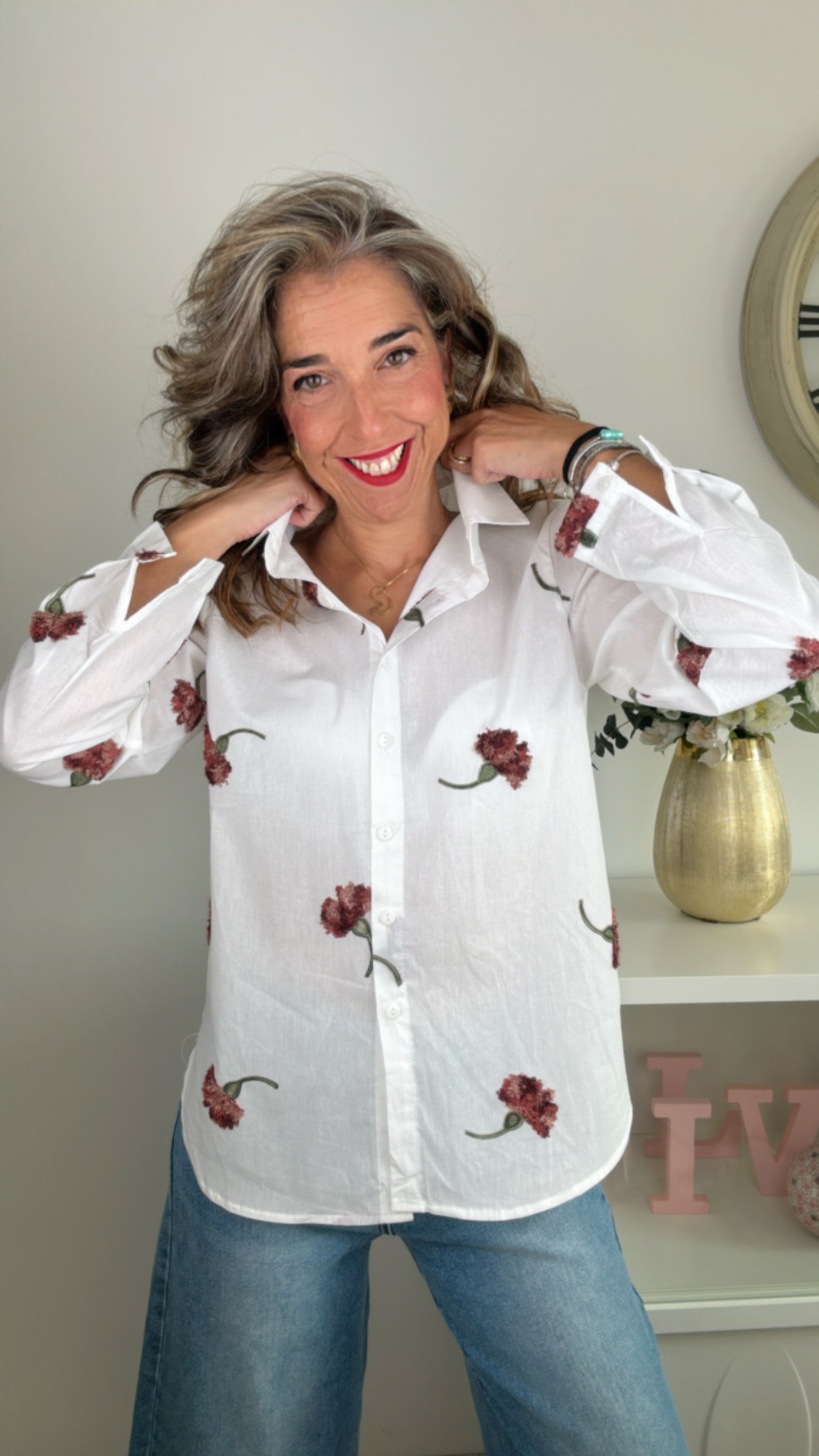 Camisa amapola