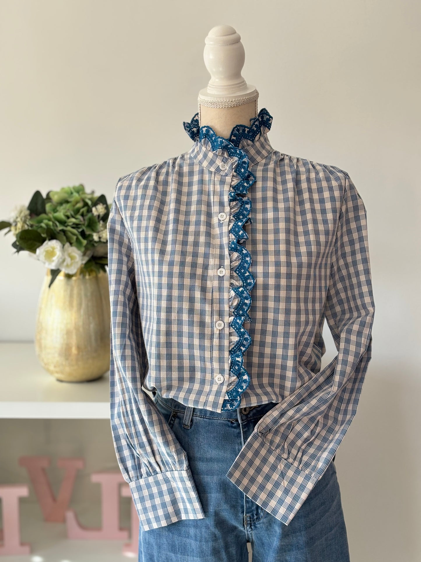Camisa Tatiana  azul