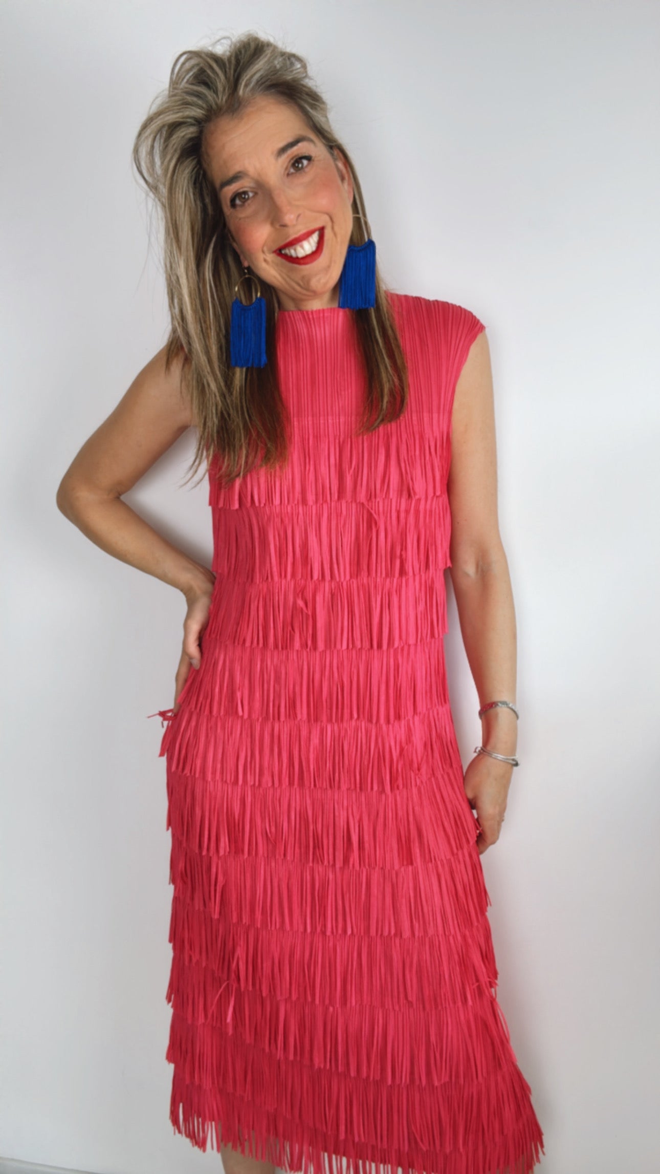 Vestido Alma Fucsia