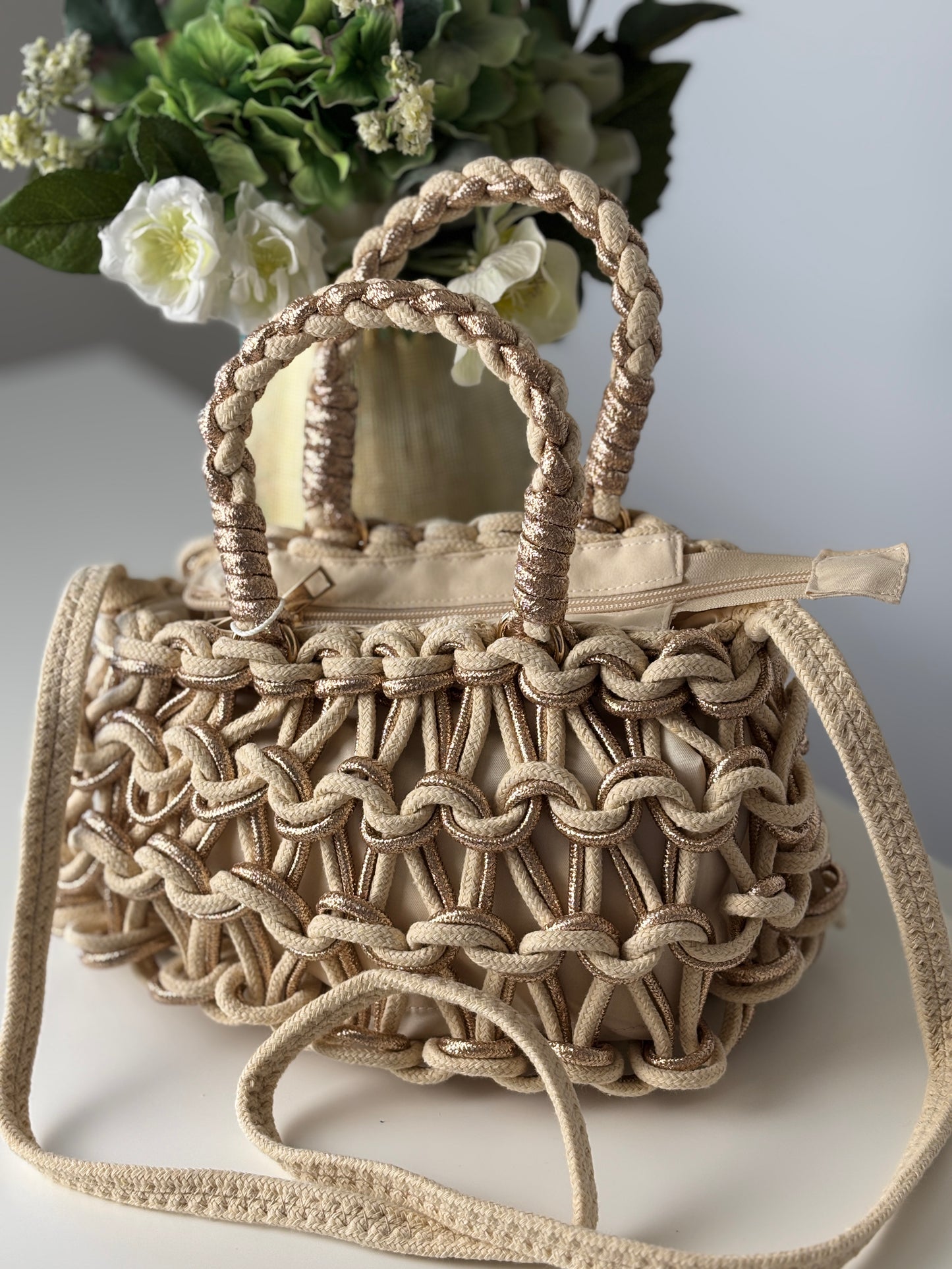 Bolso triana Beige