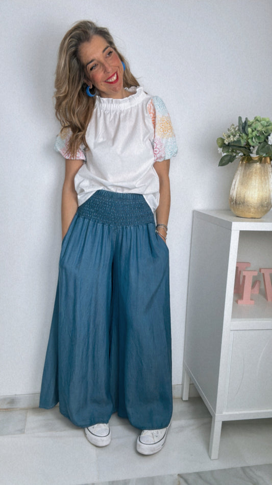 Pantalón fluido