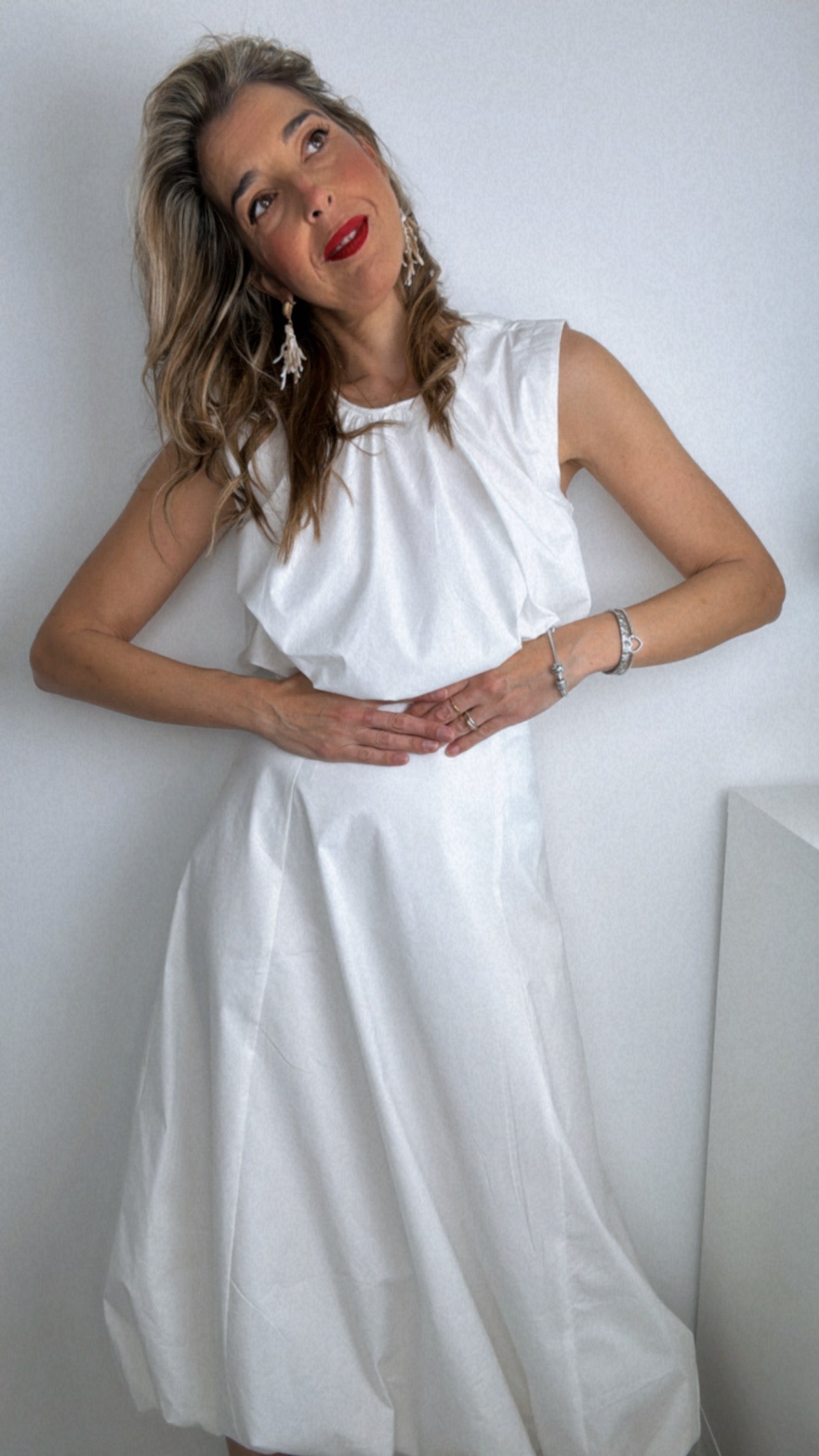 Conjunto globe blanco