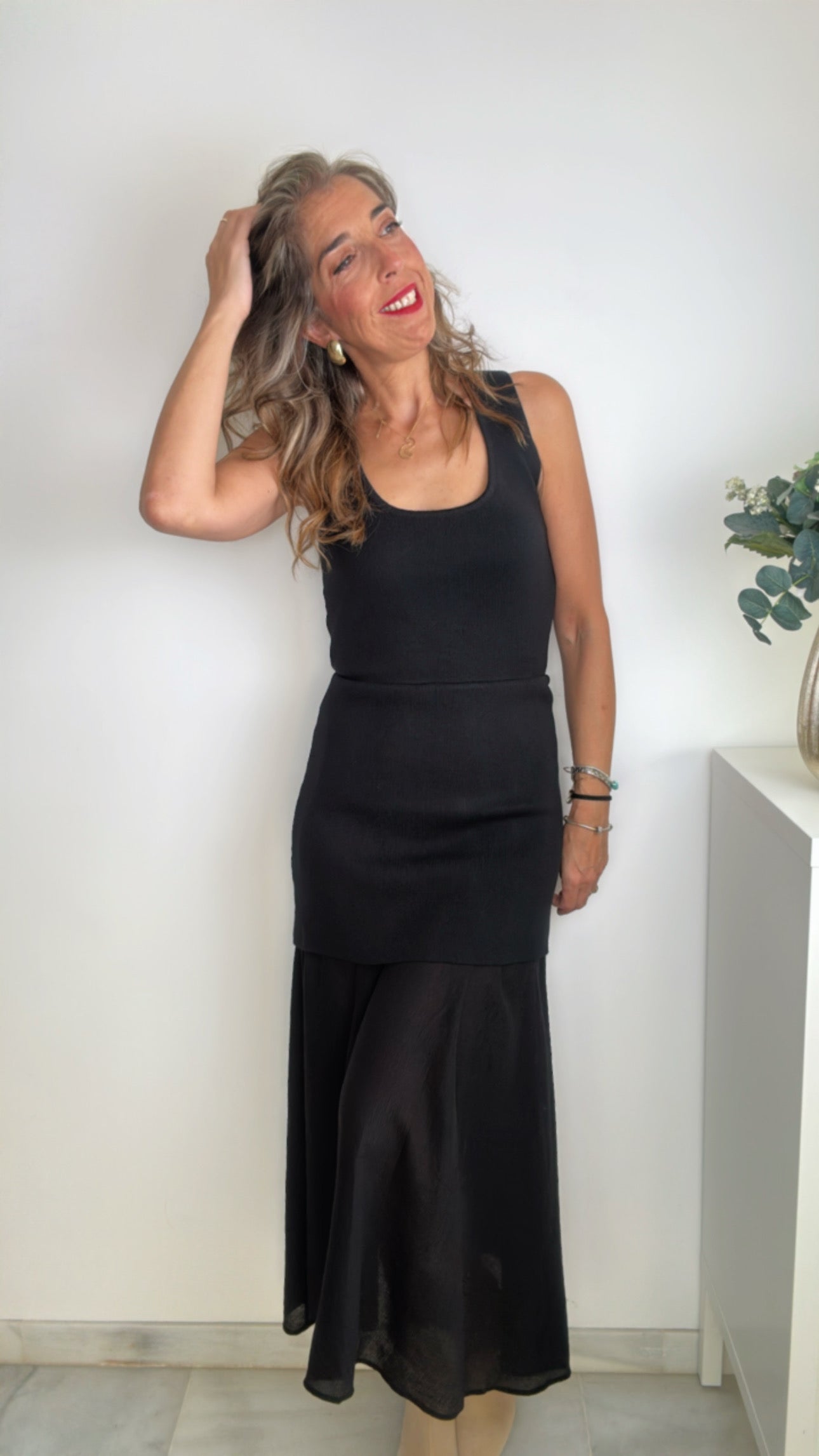 Vestido Ámbar negro