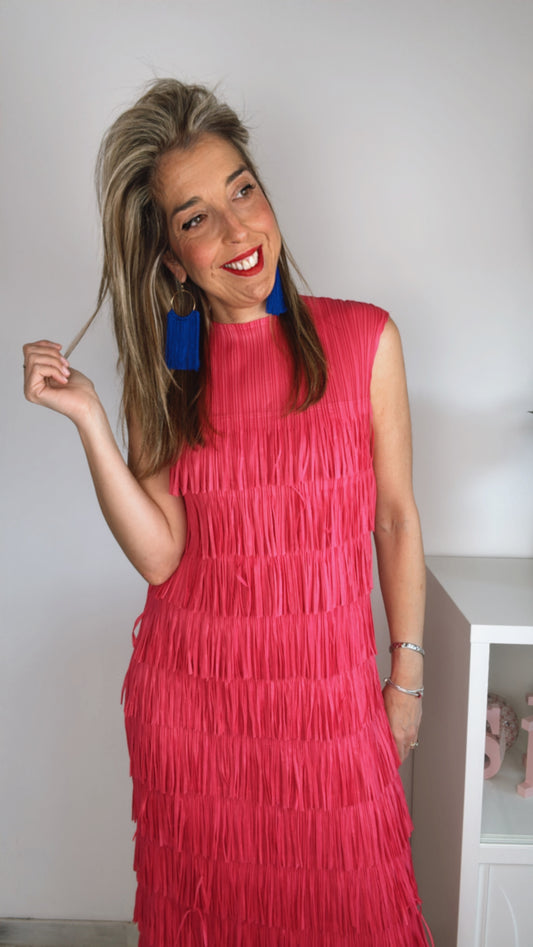 Vestido Alma Fucsia