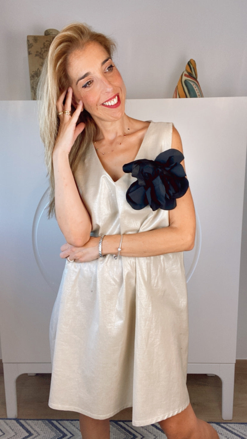 Vestido metalizado (varios colores)