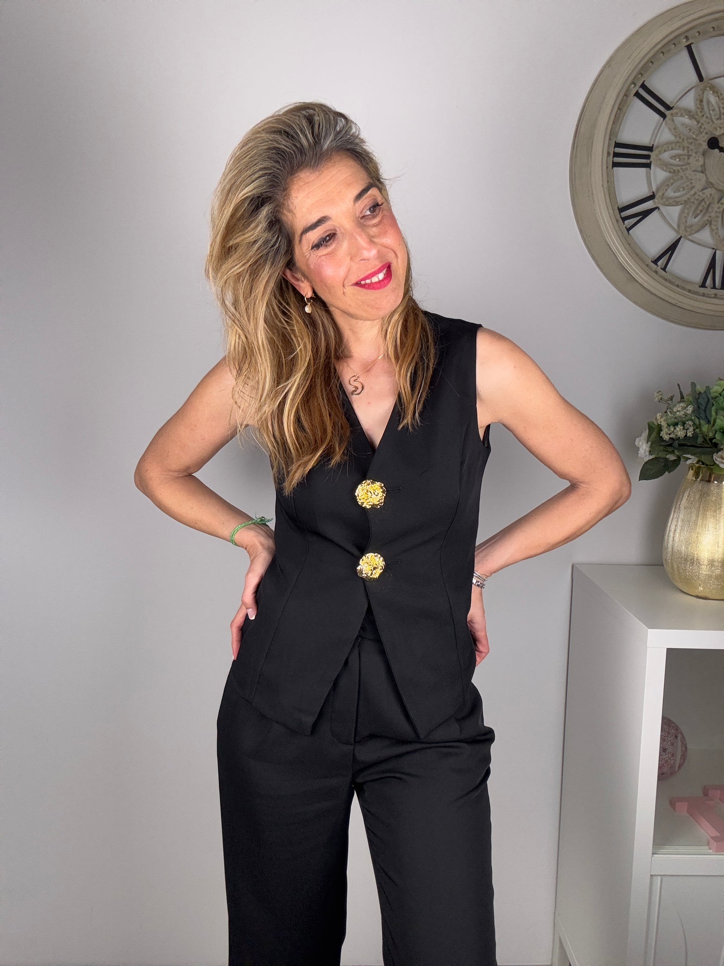 Conjunto chaleco/pantalón