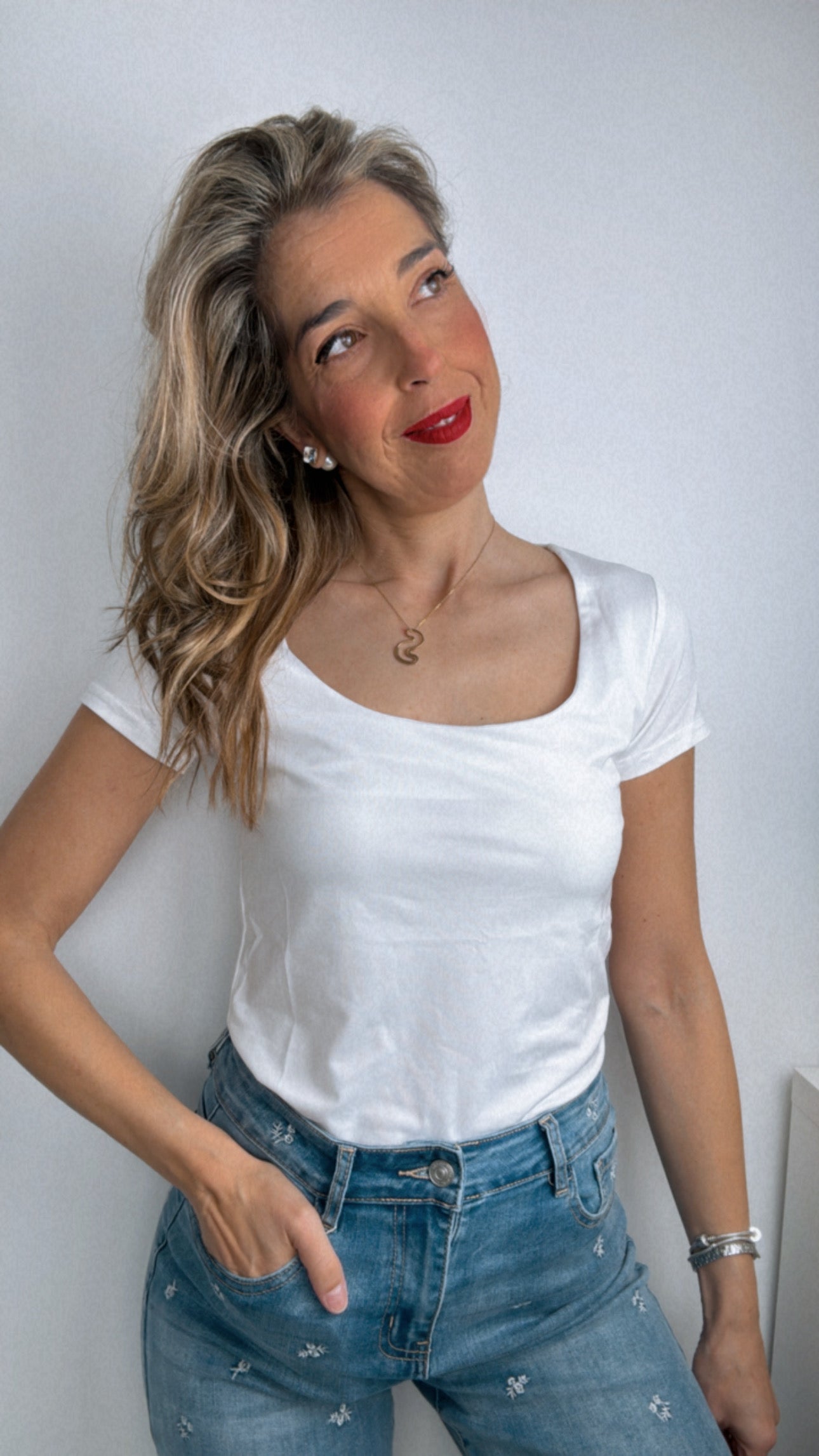 Camiseta elástica básica