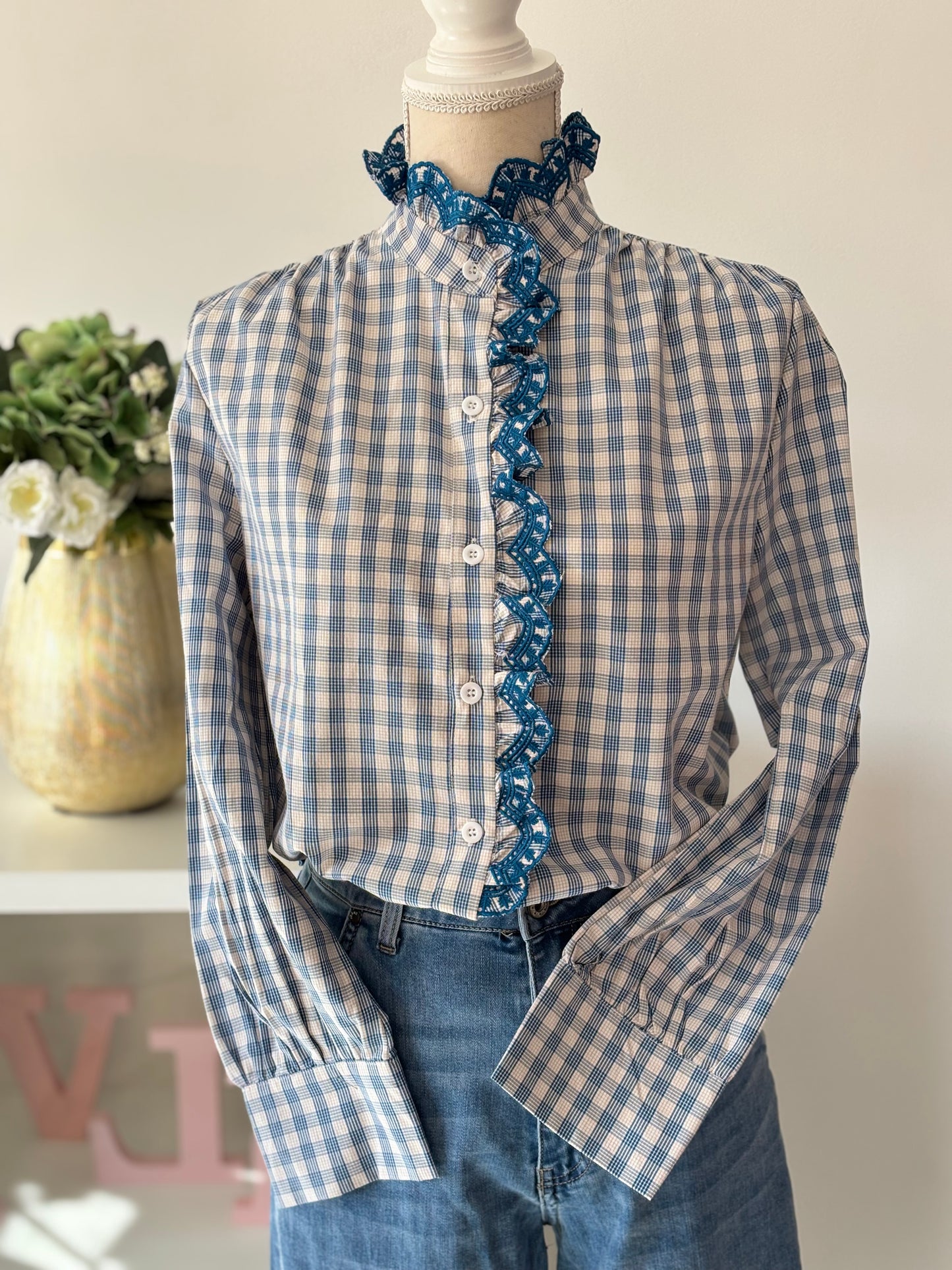 Camisa Tatiana  azul