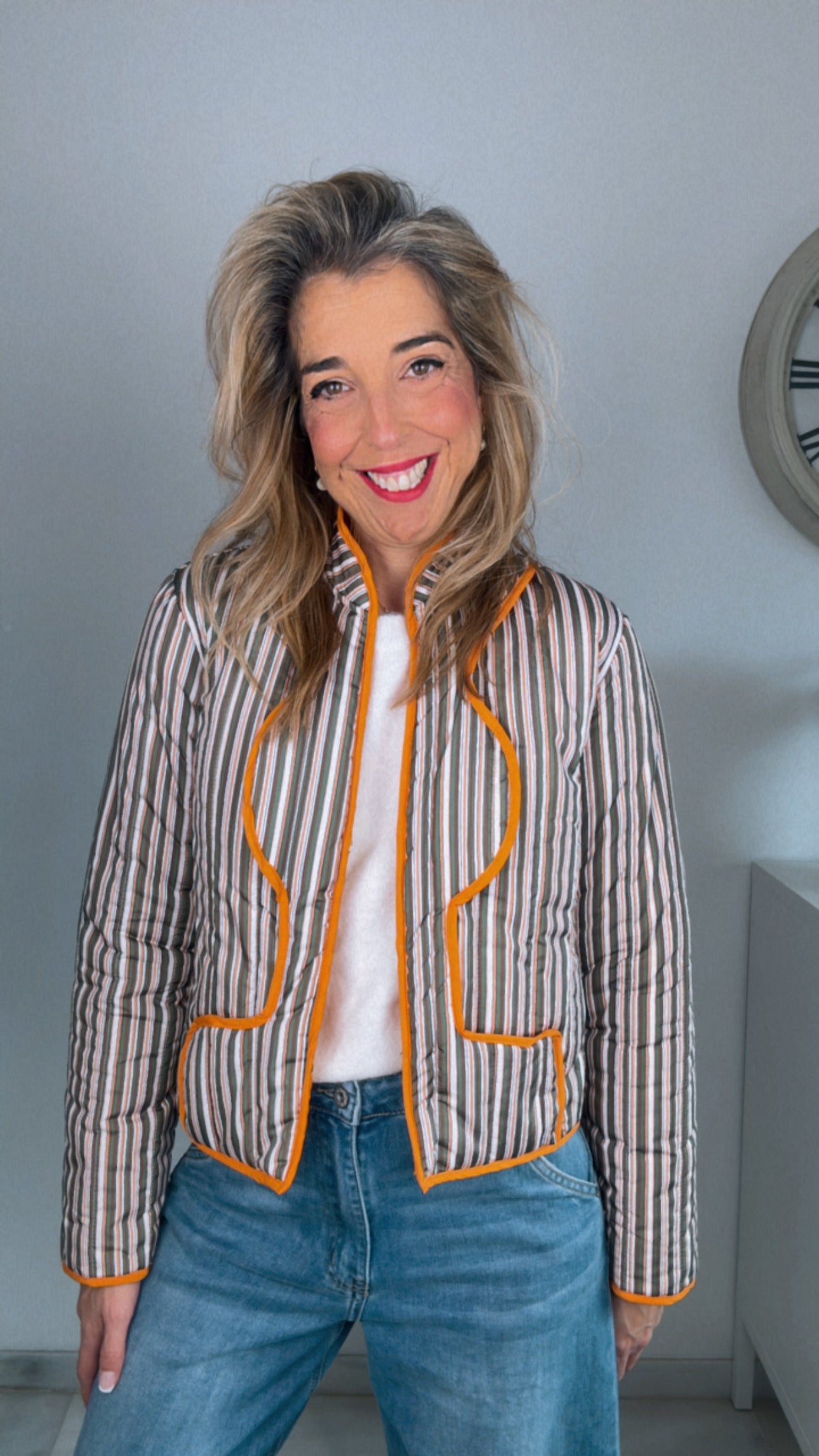 Chaqueta acolchada Verde