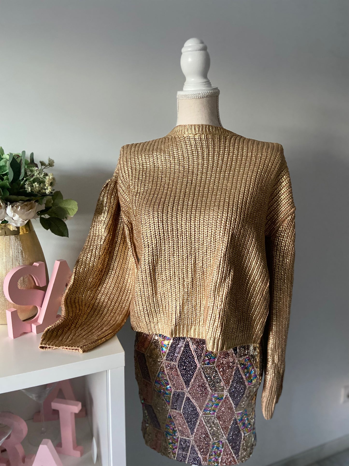 Jersey espalda abierta