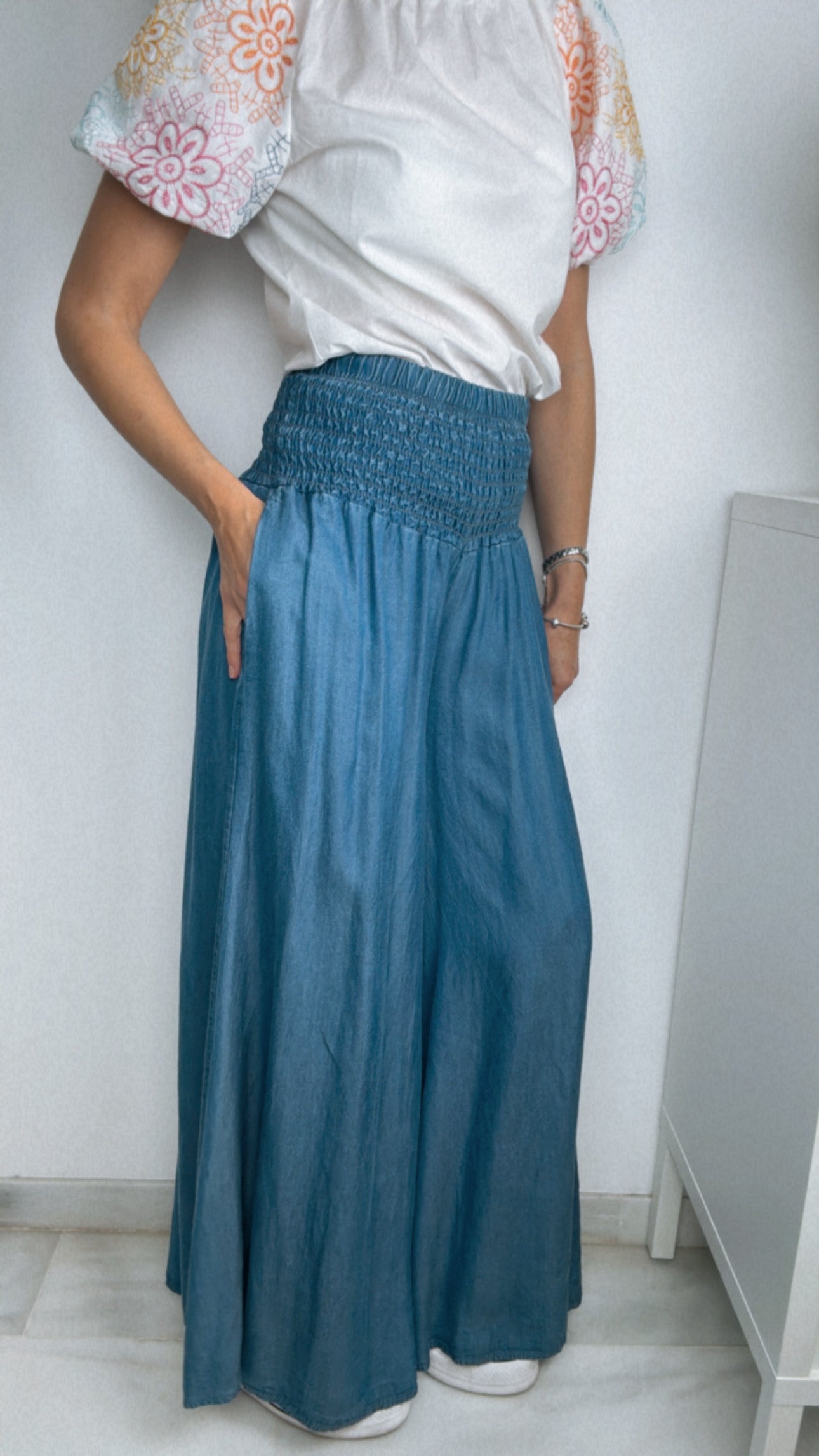 Pantalón fluido